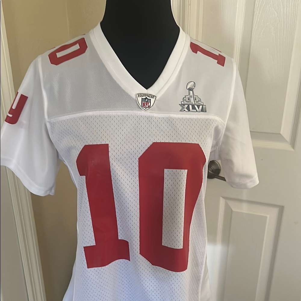 NFL Women's White and Red Jersey